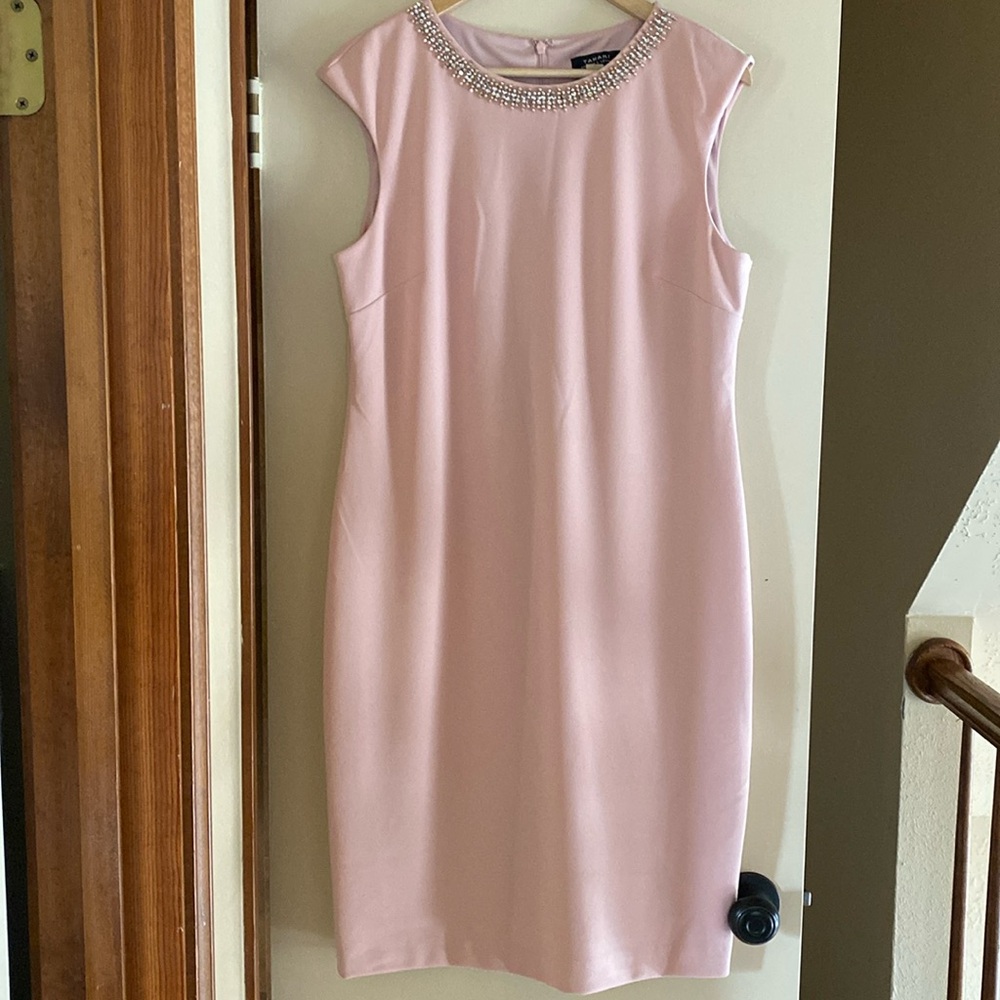 NWT Tahiti ASL Mariposa Embellished Detail Dress